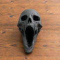 Gothic Demon Skull Sculpture