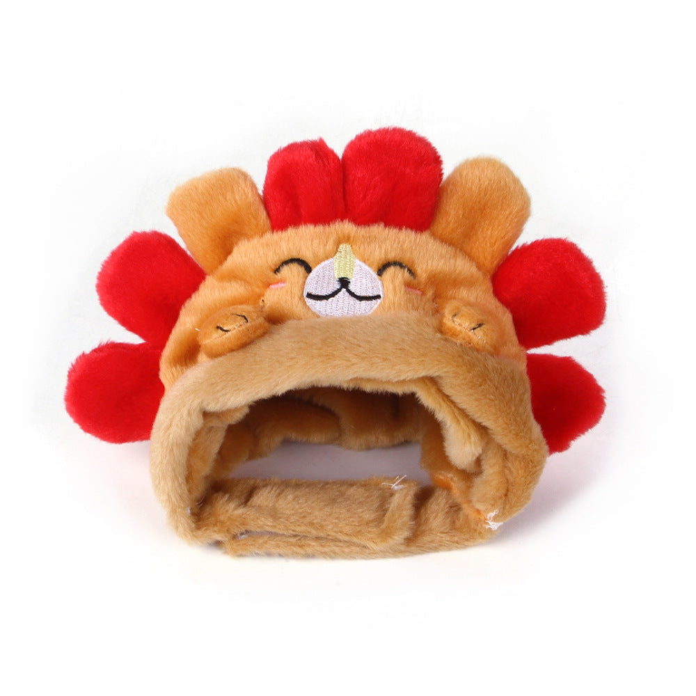 Hedgehog Pattern Pet Windproof Hood