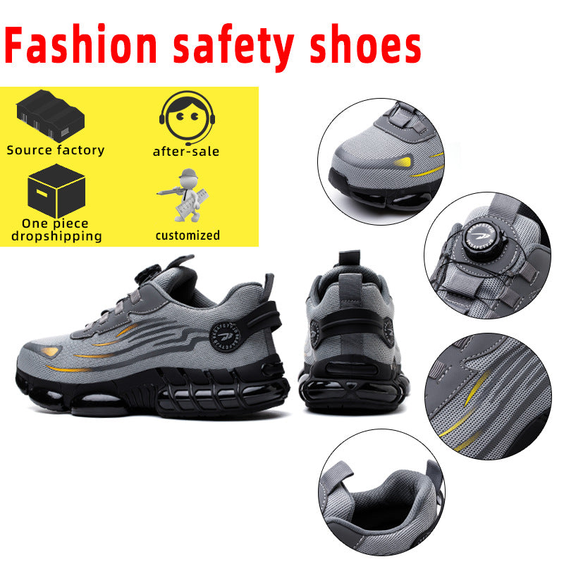 Anti-Piercing Breathable Work Shoes