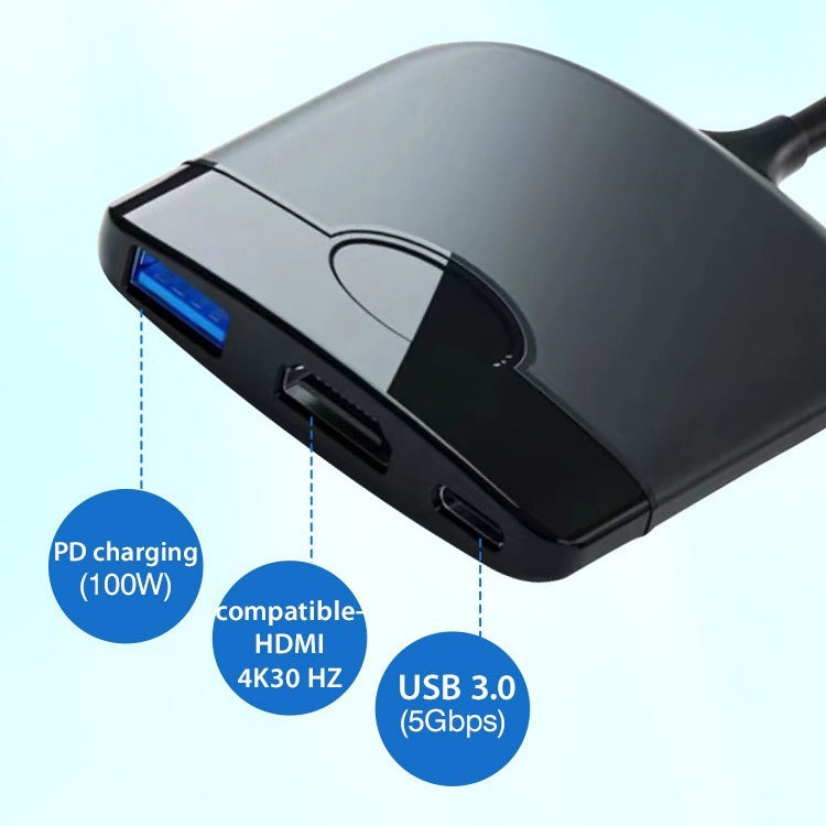 Type-C 3-in-1 Docking Station for Switch