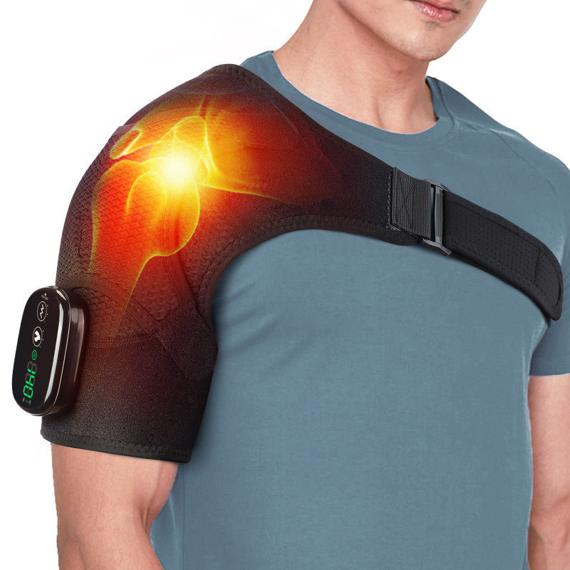 Vibrating Heat Therapy Shoulder Massager