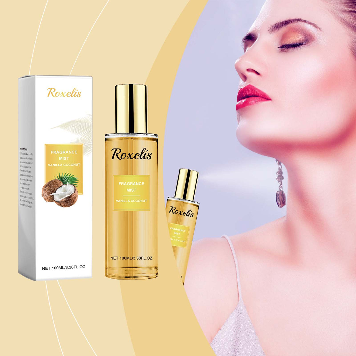 Vanilla Coconut Body Fragrance Spray