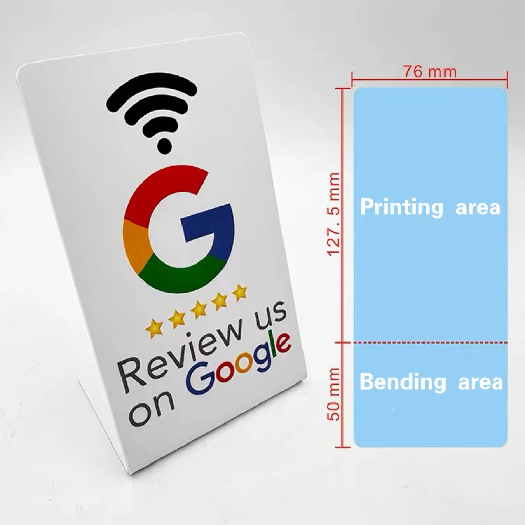NFC Google Review Tap Card