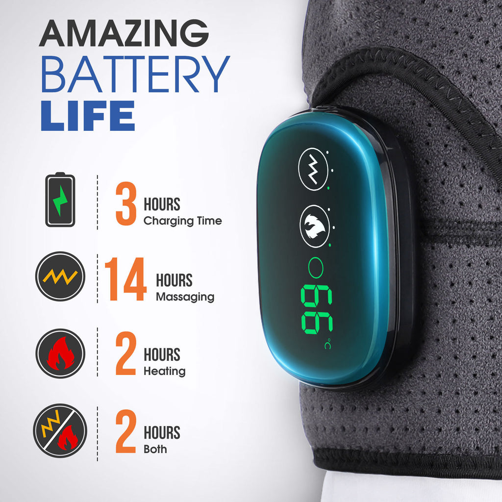 Vibrating Heat Therapy Shoulder Massager