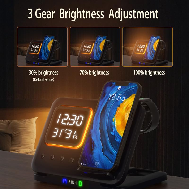 5-in-1 Fast Wireless Charging Stand