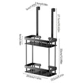 2-Tier Hanging Shower Caddy (No-Drill)