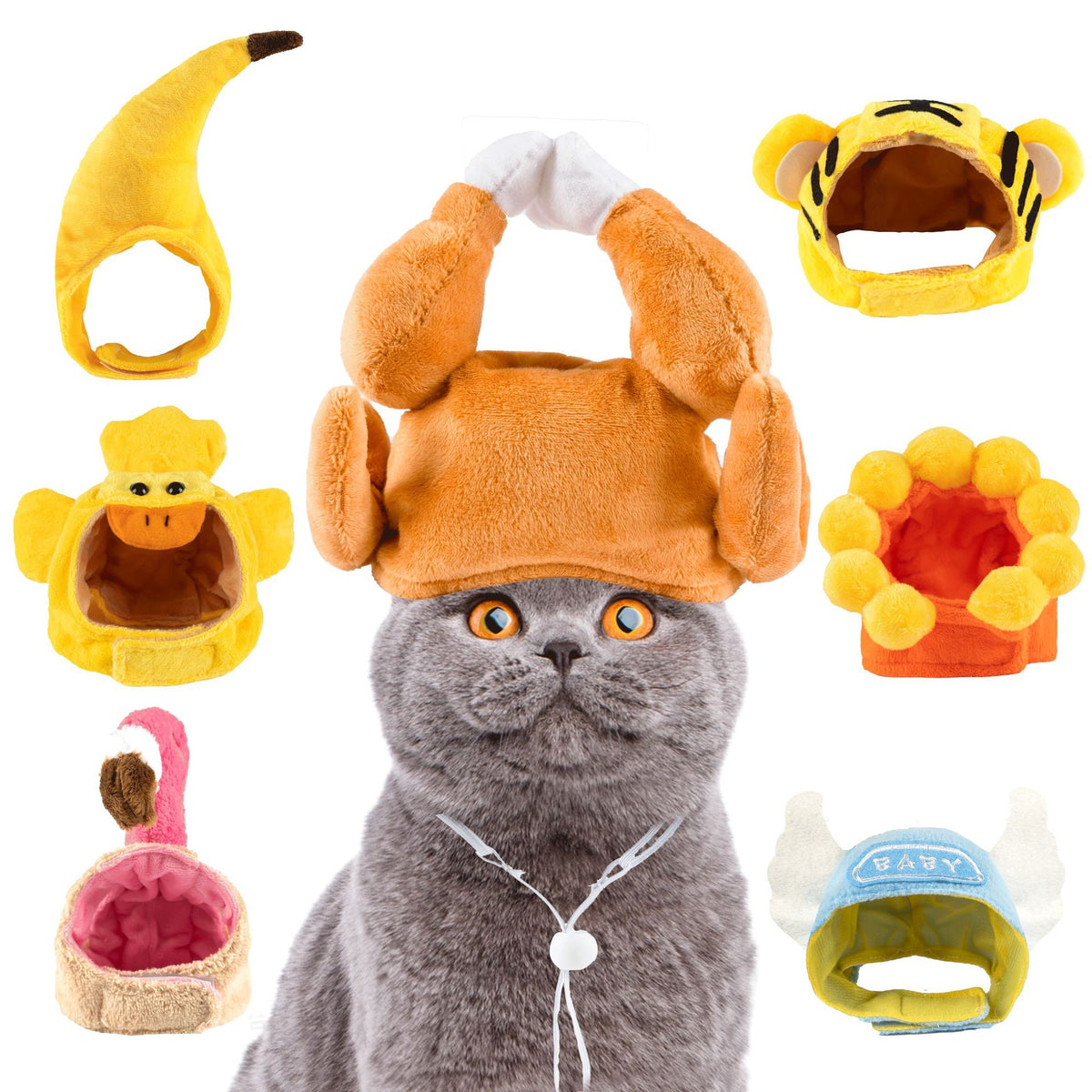 Chicken Leg Pet Hat