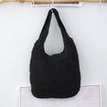 Woven Commute Shoulder Bag
