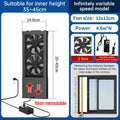 No-Drill Window Exhaust Fan