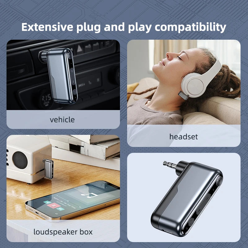 Bluetooth 5.3 Car Audio Receiver