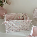 Cat & Bear Satin Headband Makeup Bag Set