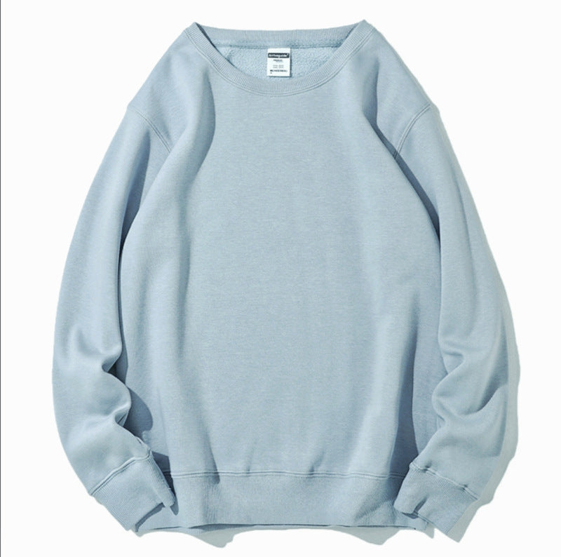 Men's Round Neck Thick Warm Sweatshirt