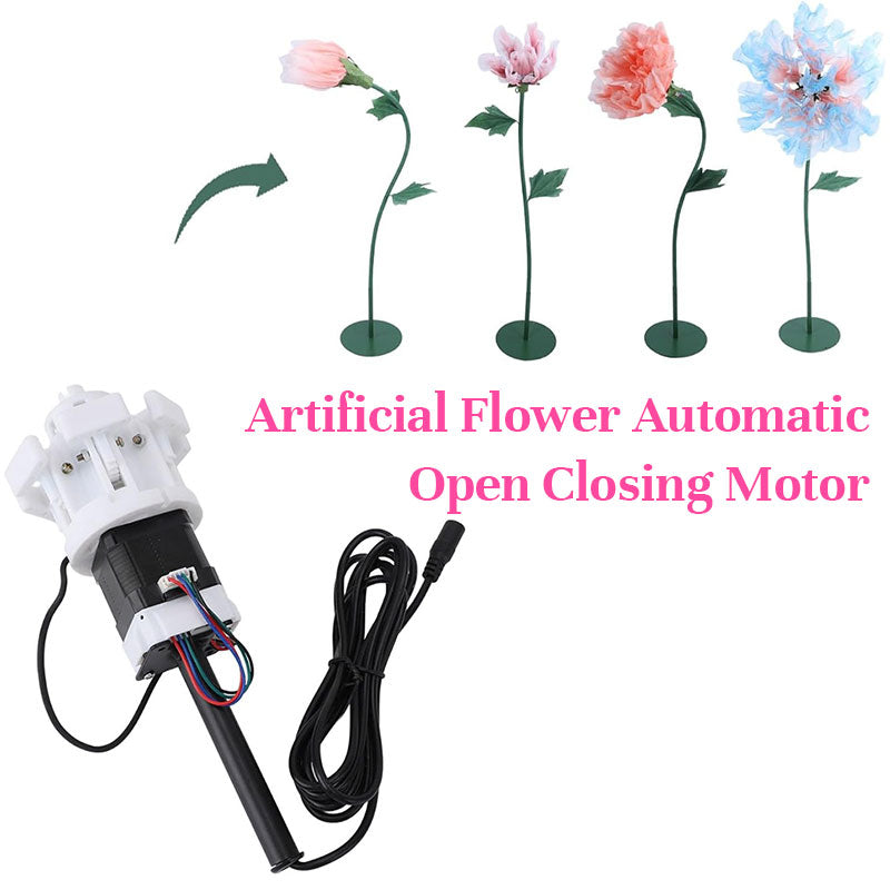 DIY Automatic Blooming Flower Motor Kit