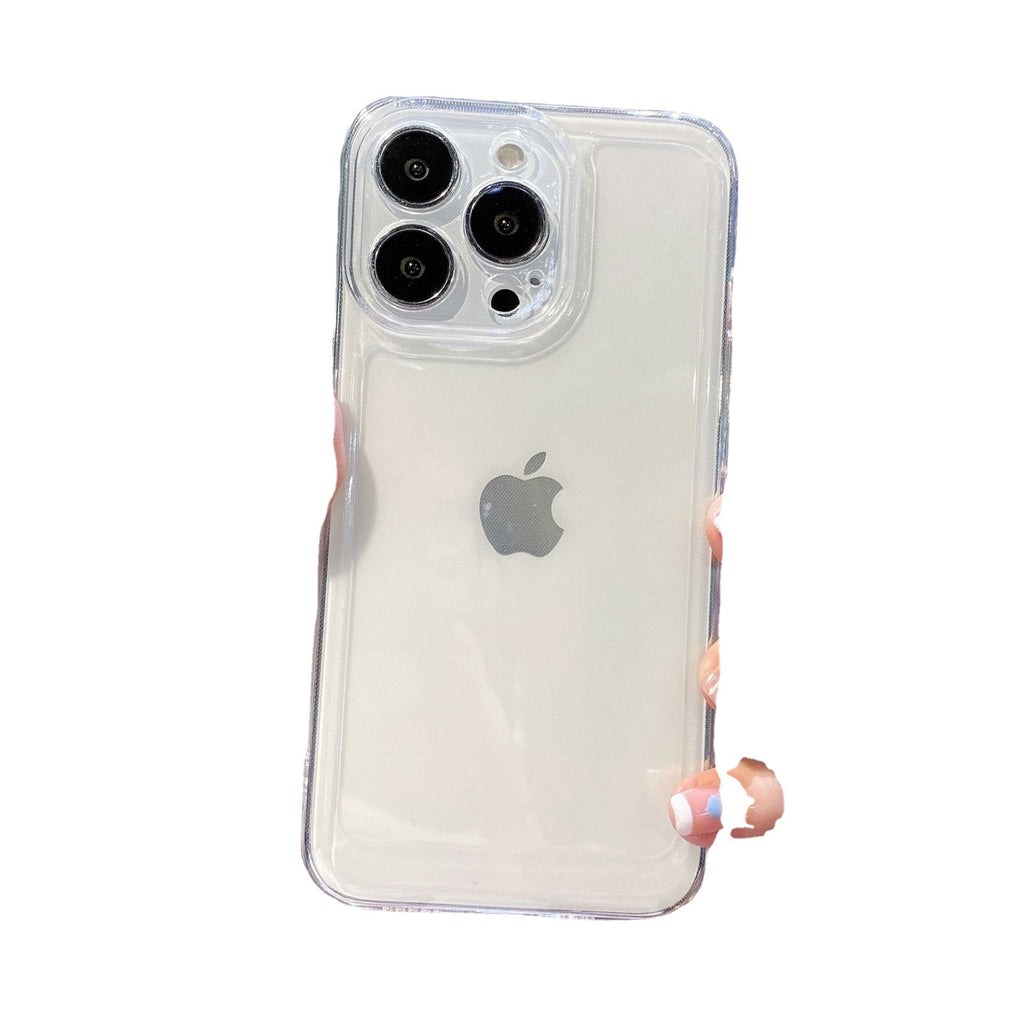 Space Transparent Phone Case for iPhone 13-16