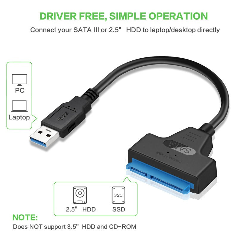 USB 3.0 SATA III Easy Drive Cable