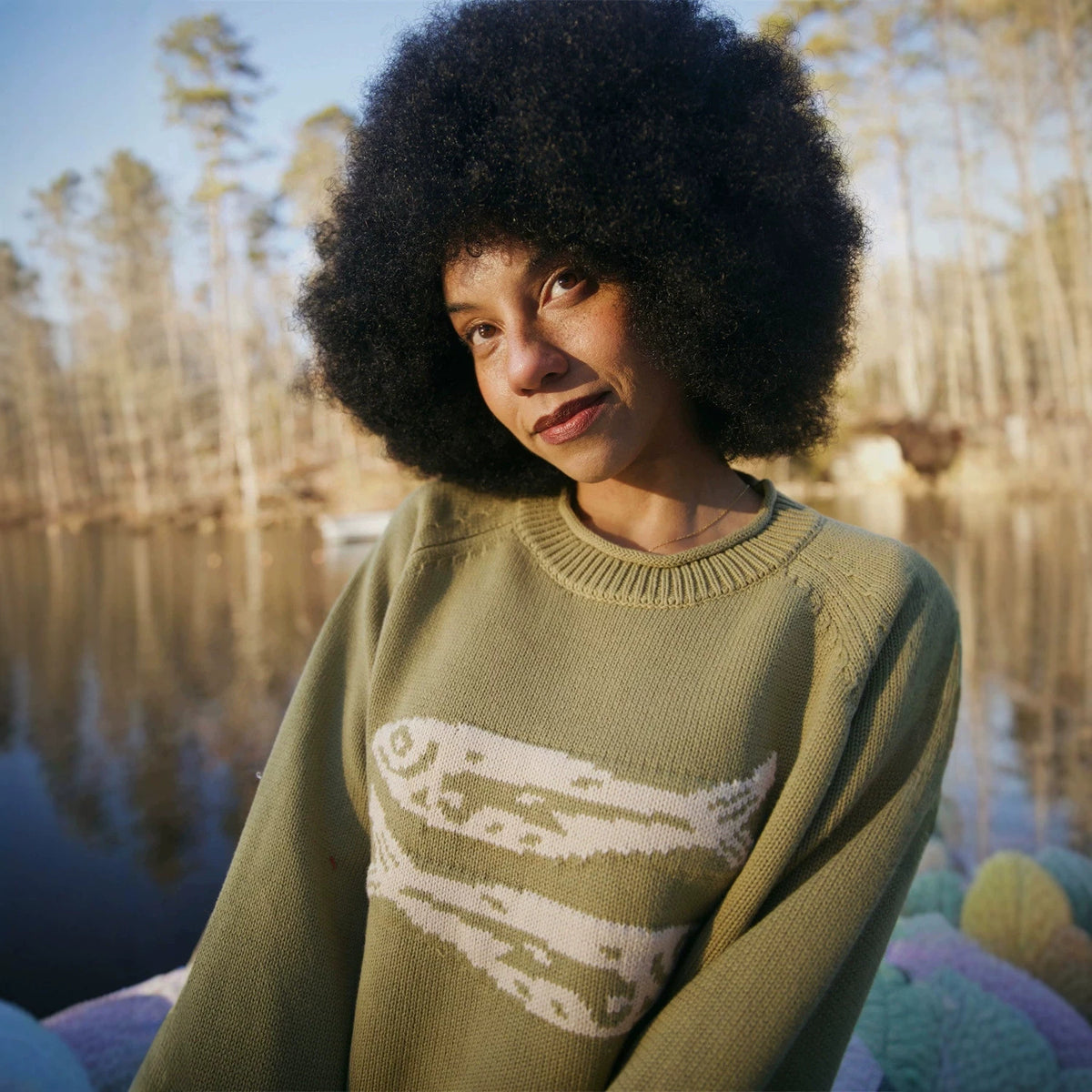 Round Neck Pullover Sweater