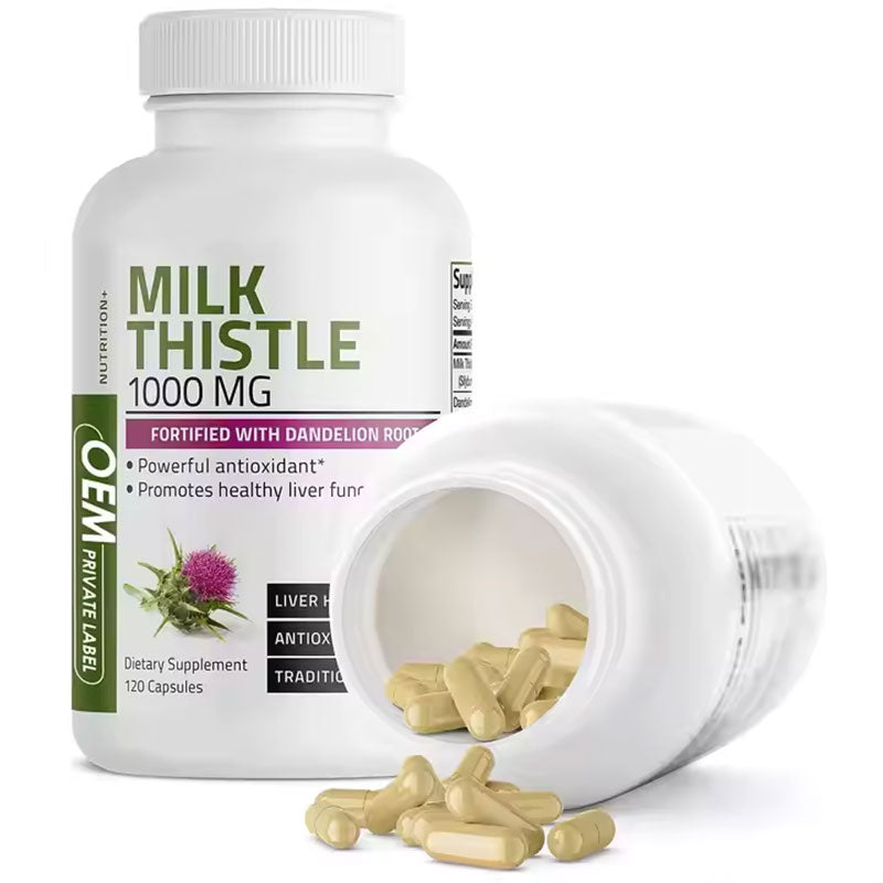 Milk Thistle Dandelion Liver Support Capsules