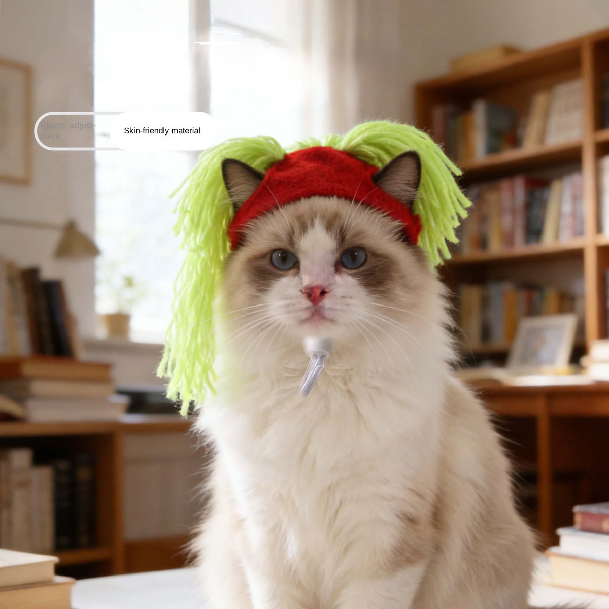 Braided-Style Pet Wool Hat