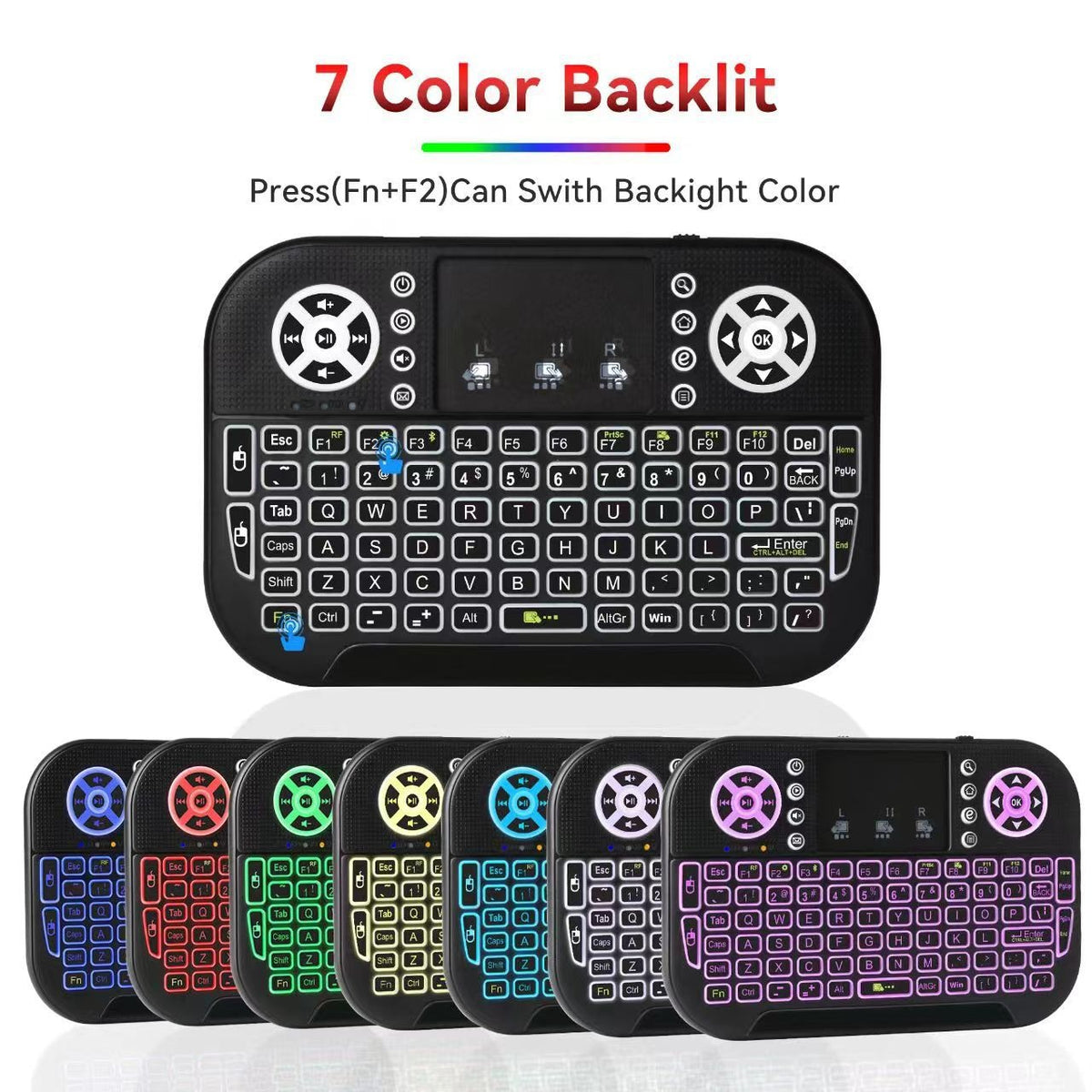 N8 Mini Air Mouse Keyboard with Backlight