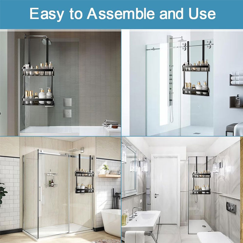 2-Tier Hanging Shower Caddy (No-Drill)