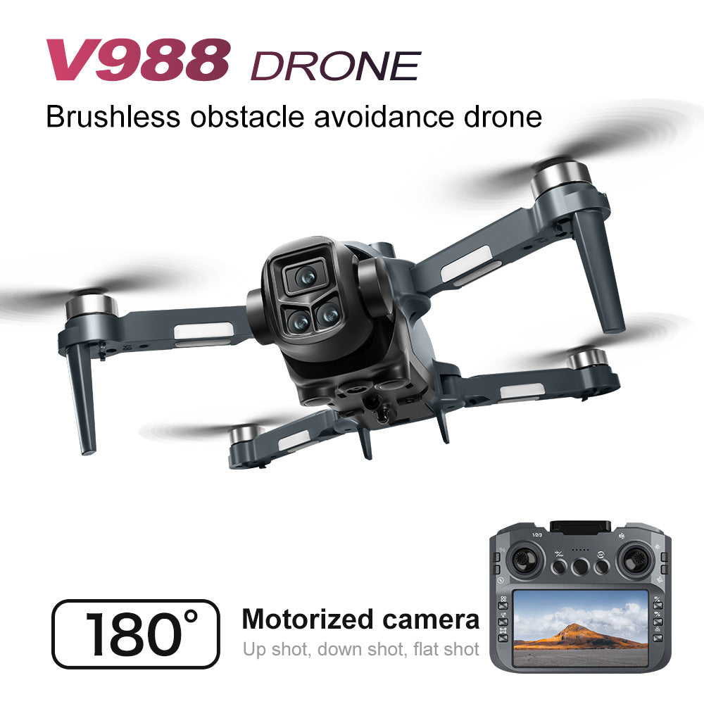 Triple-Camera 8K Aerial Drone