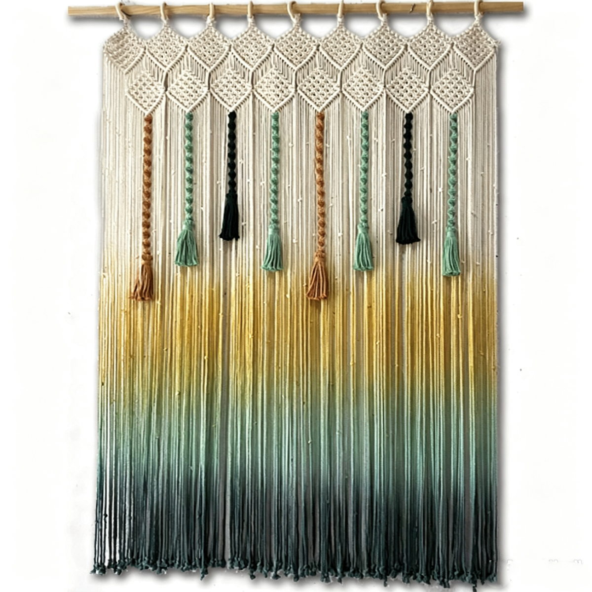 Hand-Woven Tapestry Door Curtain