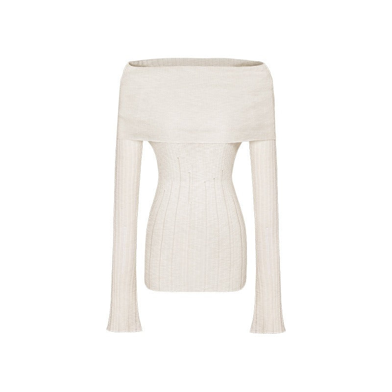 One-Shoulder Bodycon Mini Skirt