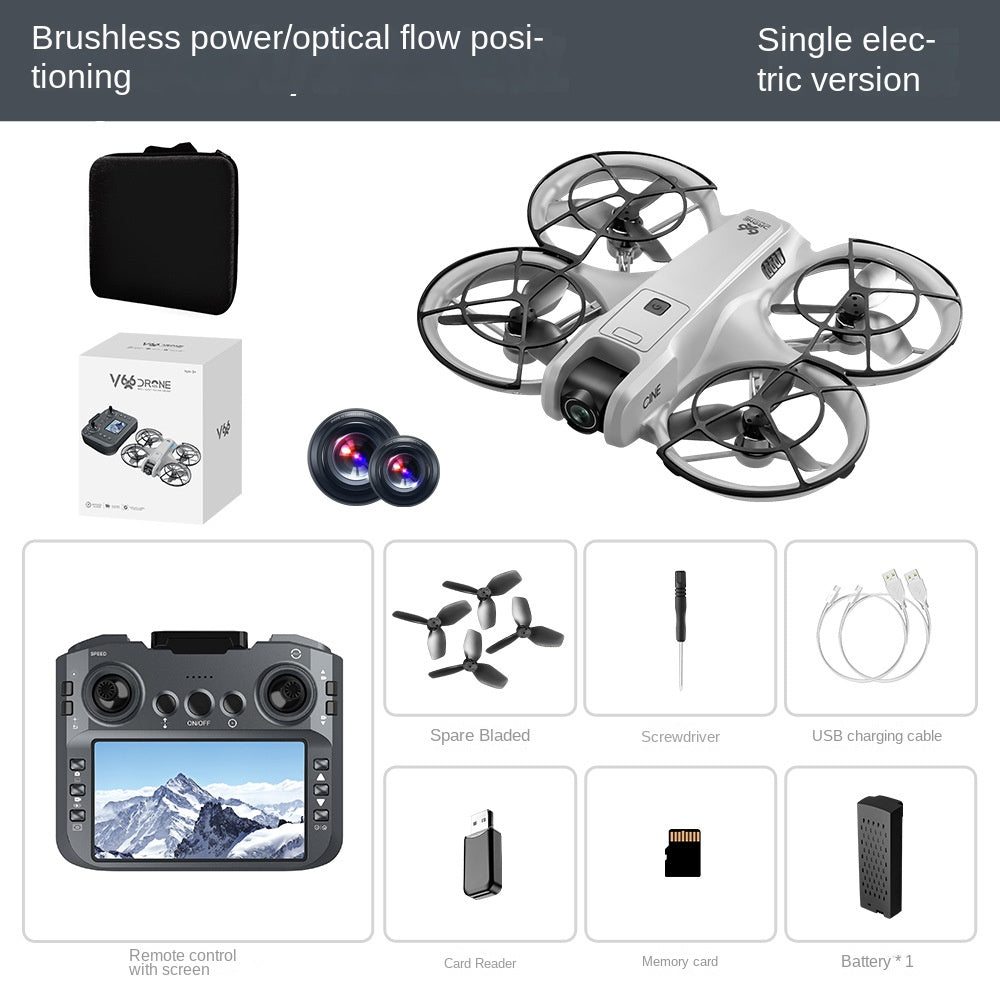 GPS Foldable Drone with Screen