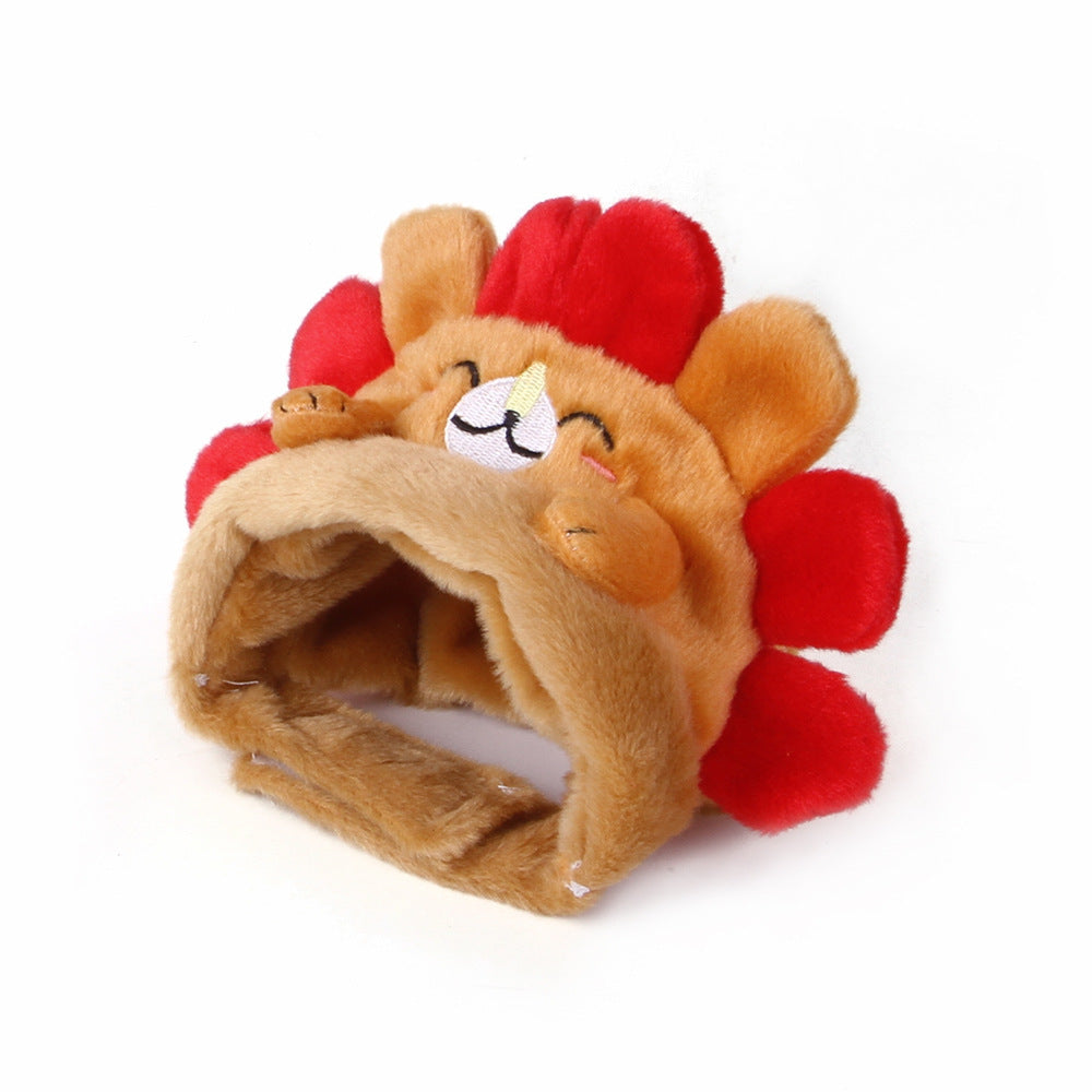 Hedgehog Pattern Pet Windproof Hood