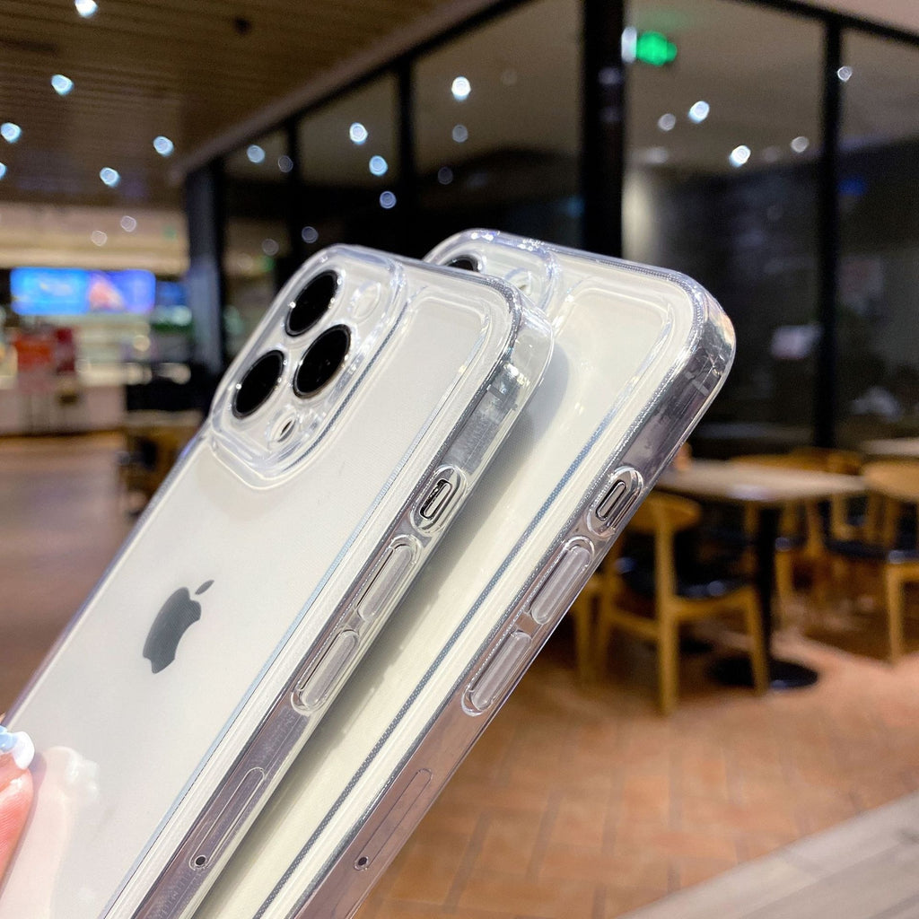 Space Transparent Phone Case for iPhone 13-16