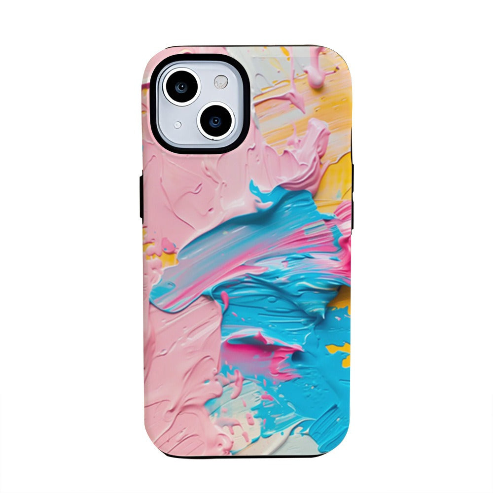 Oil Painting Print Phone Case for iPhone 12-16