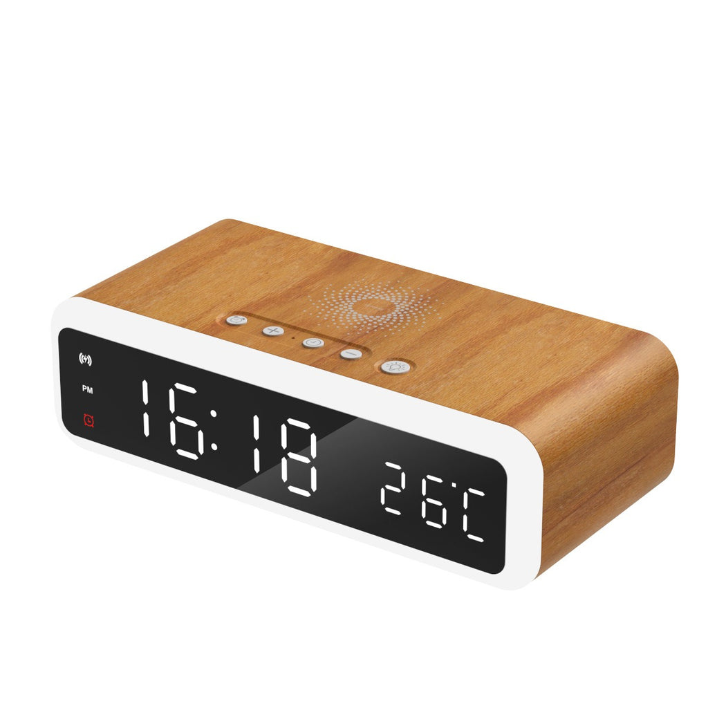 15W Wireless Charging Digital Alarm Clock