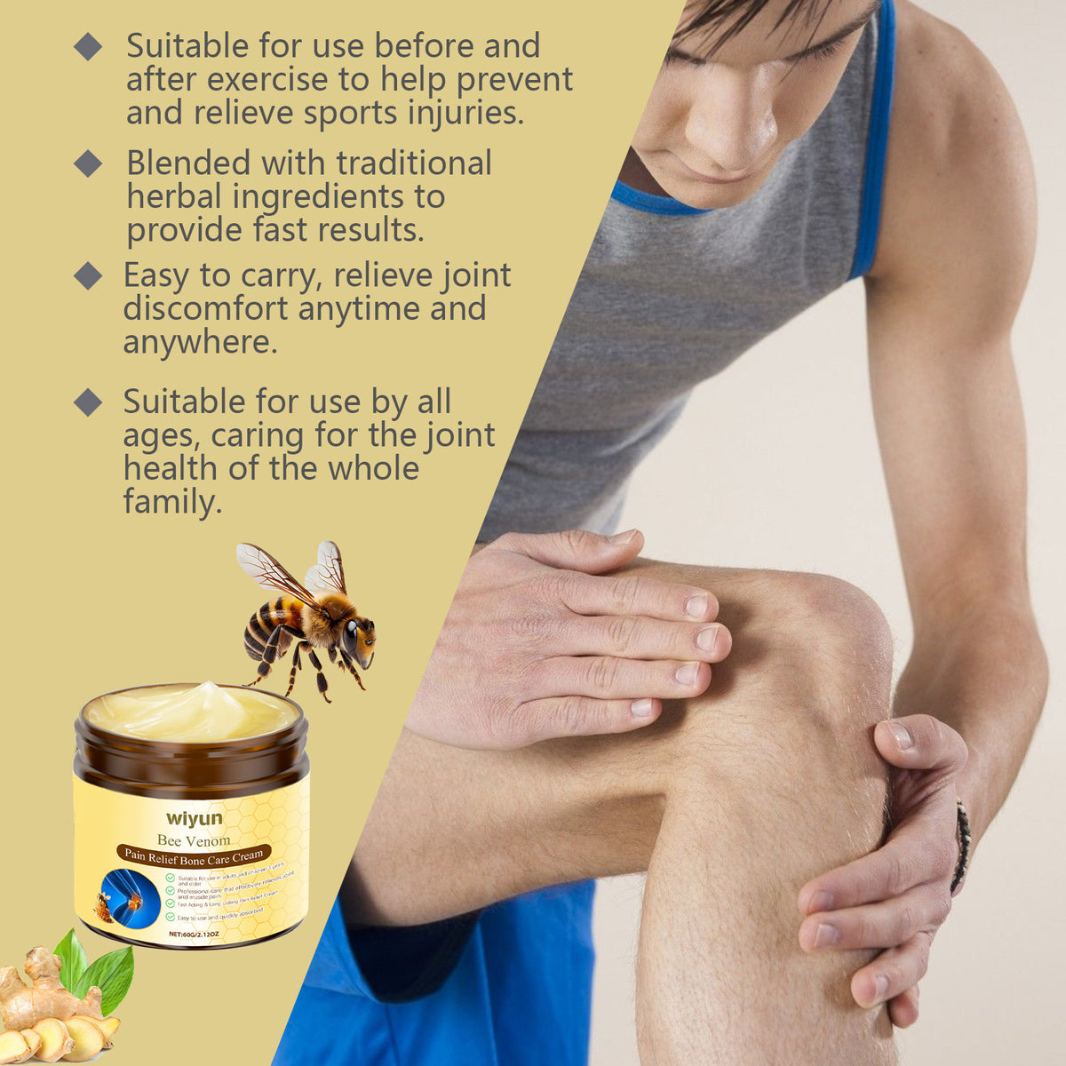 Bee Venom Joint Care Cream