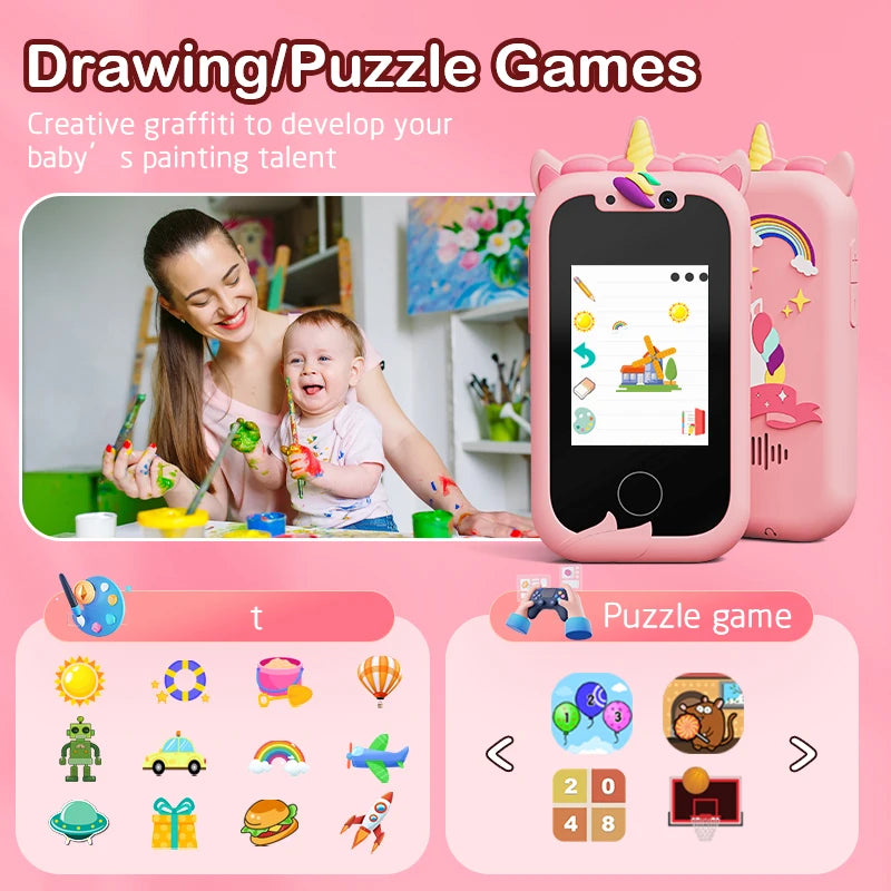 Kids Camera Phone Learning Toy