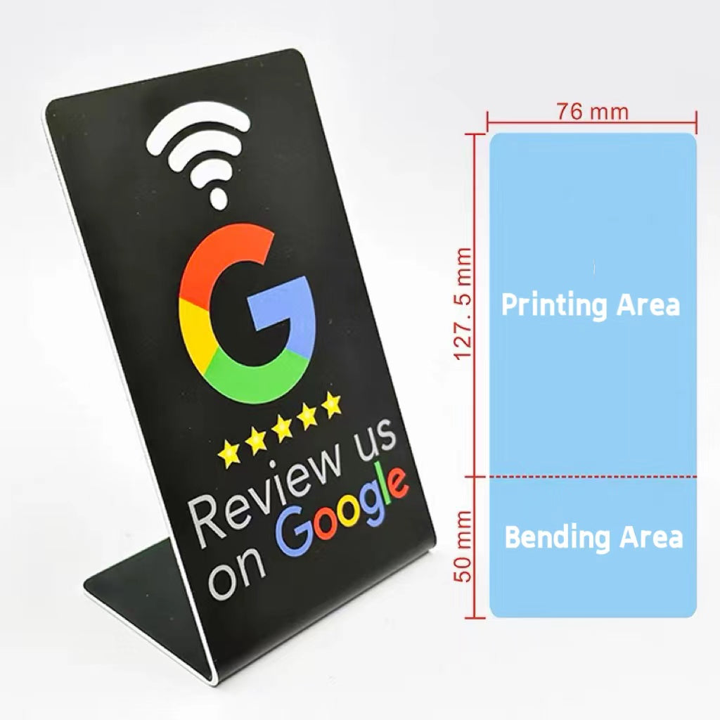 NFC Google Review Tap Card